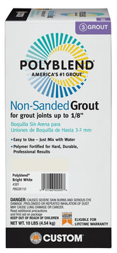PBG38110 GROUT BRT WHITE 10LB